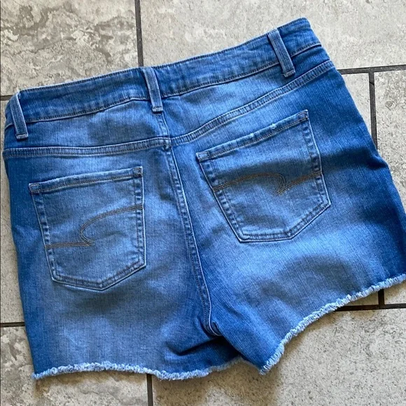 Time and Tru Classic Blue Jean Shorts - Picture 6 of 7